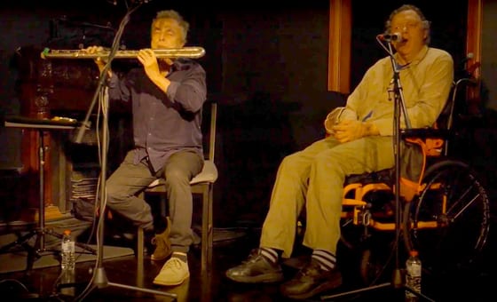 Antony Riddell with Jim Denley (Warrane)